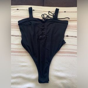 Astra plus size body suit